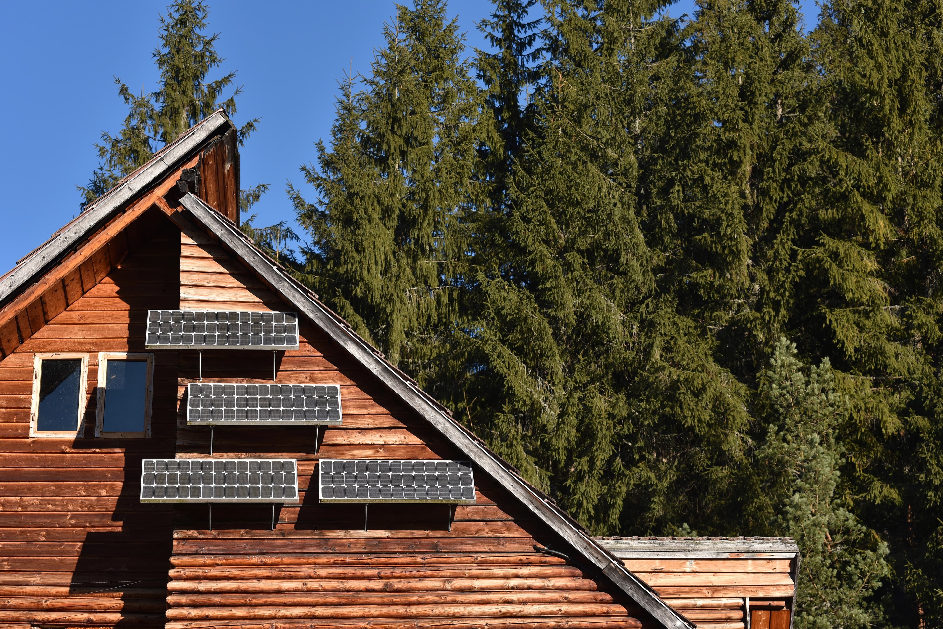 Panneaux photovoltaïques sur toiture