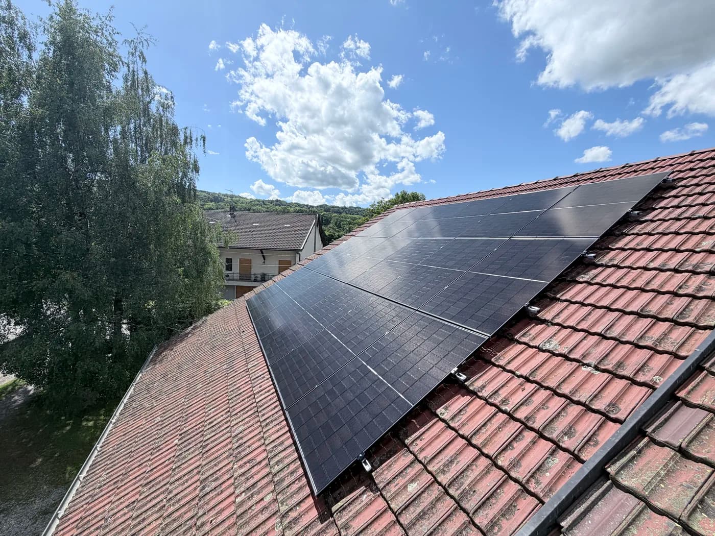 Installation photovoltaïque haut rendement